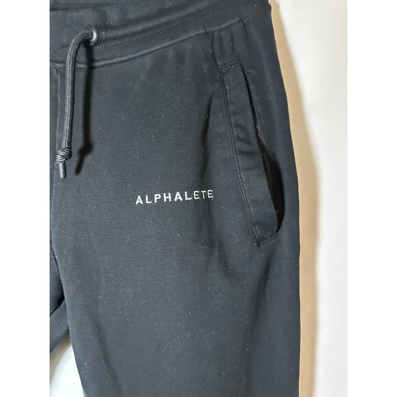 Alphalete Black Joggers Sweatpants Athletic Pockets Drawstring Women's SMALL - Picture 3 of 10